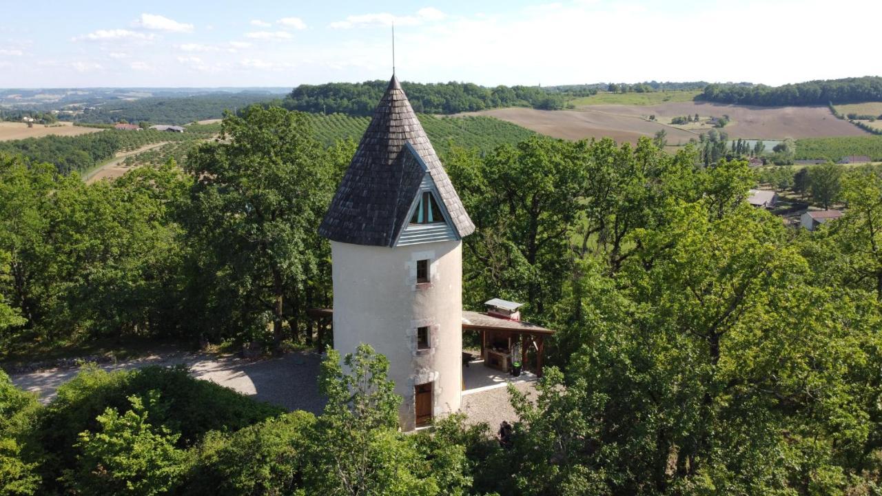 Castelnaud-de-Gratecambe Moulin De Rouzeヴィラ エクステリア 写真